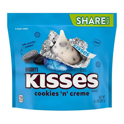 Hersheys kisses cookies n crean