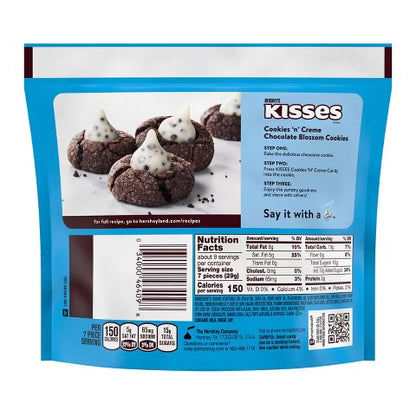 Hersheys kisses cookies n crean