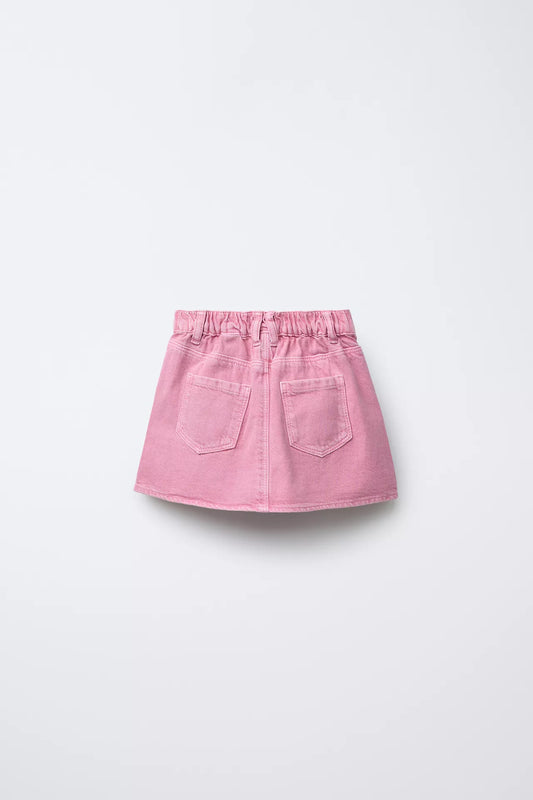 FALDA SARGA TACHAS