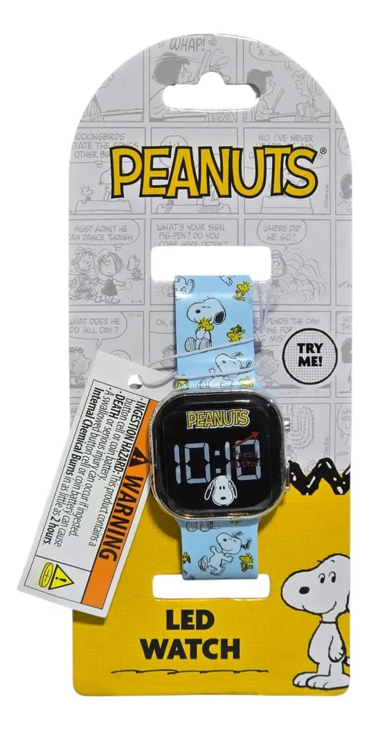 Reloj led snoopy