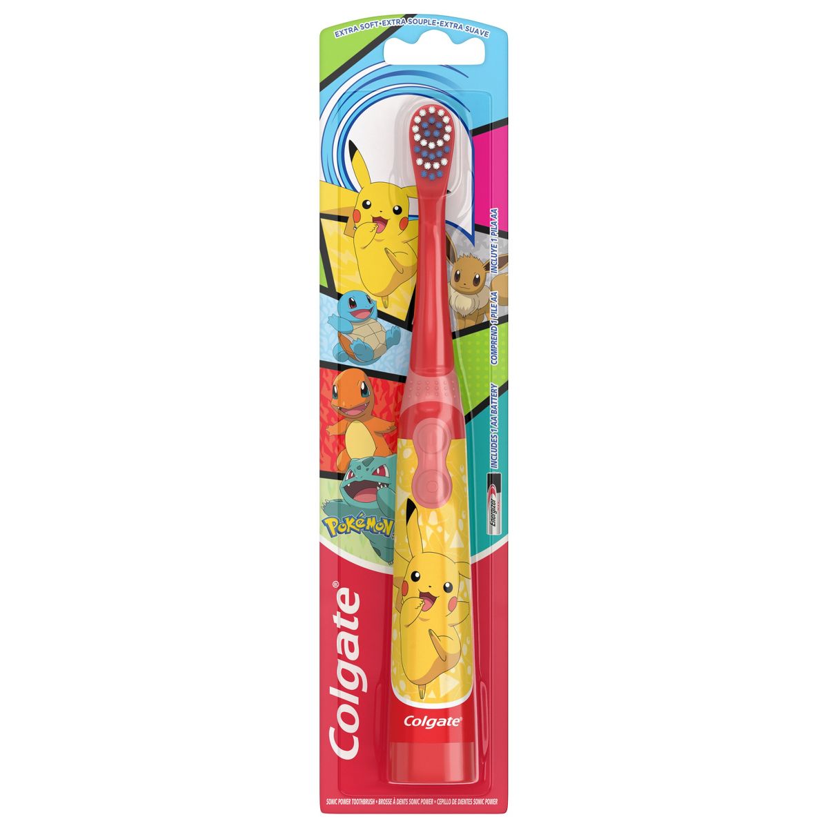 Cepillo de dientes pokemon
