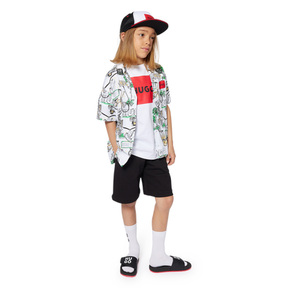 Polera blanca hugo