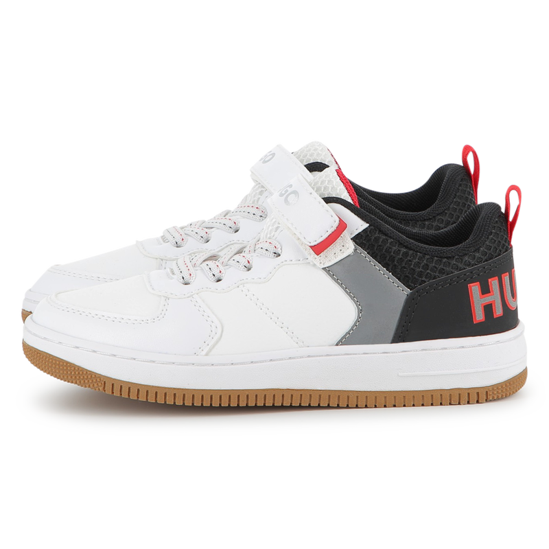 Zapato con cordones elasticos