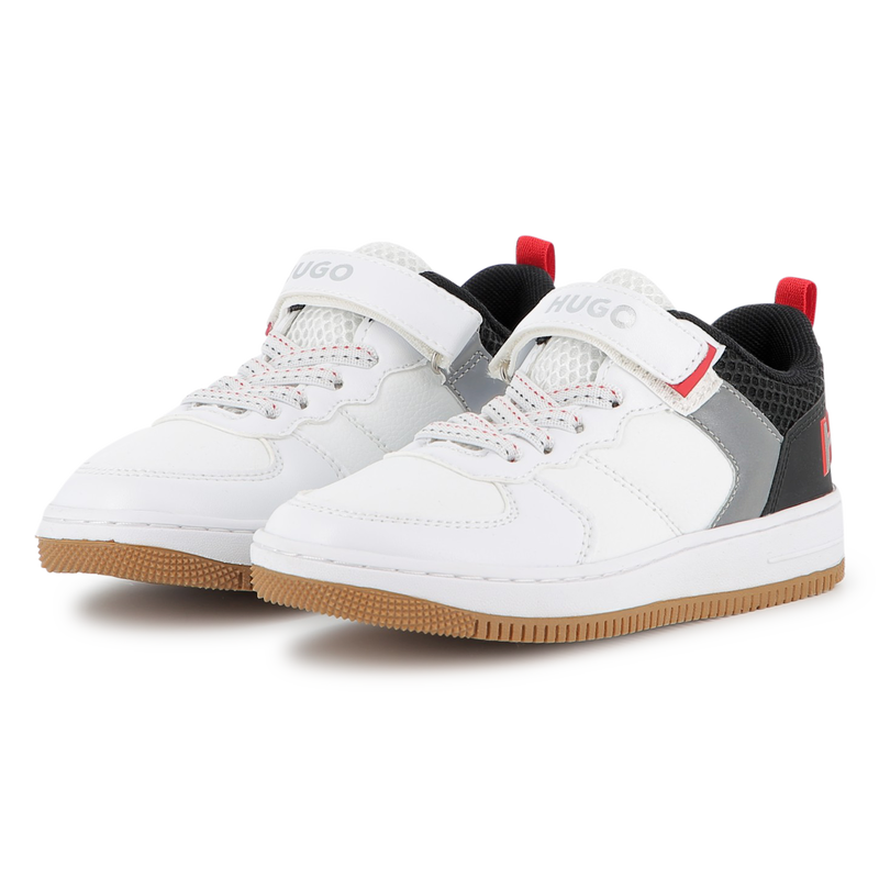 Zapato con cordones elasticos