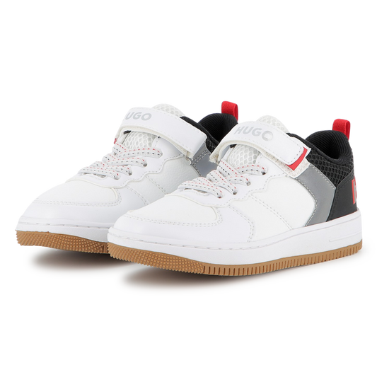 Zapato con cordones elasticos