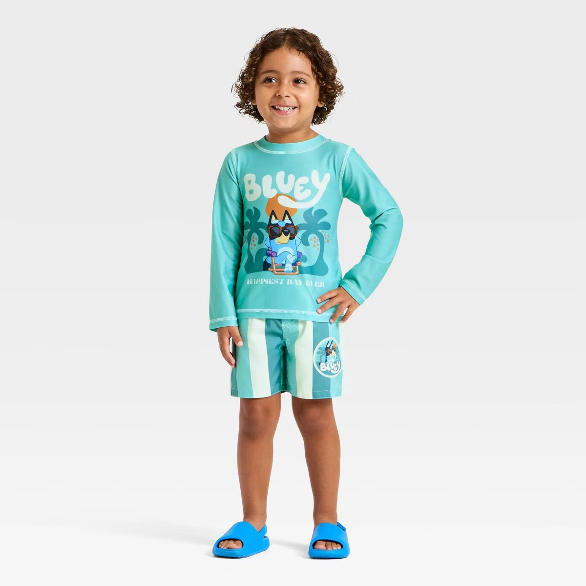Conjunto piscina bluey
