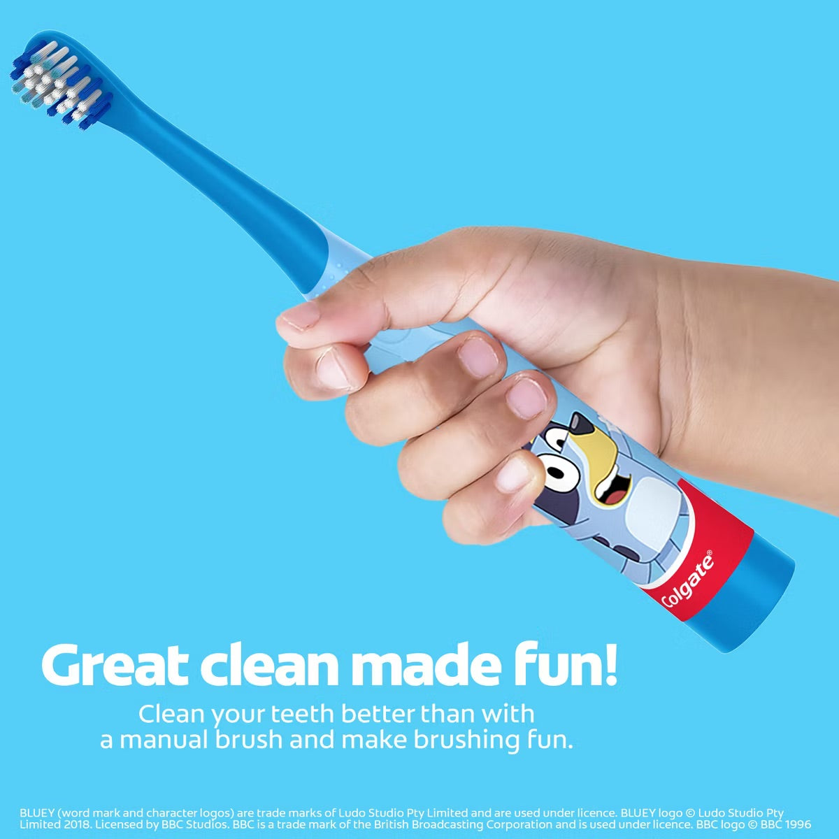 Cepillo de dientes bluey