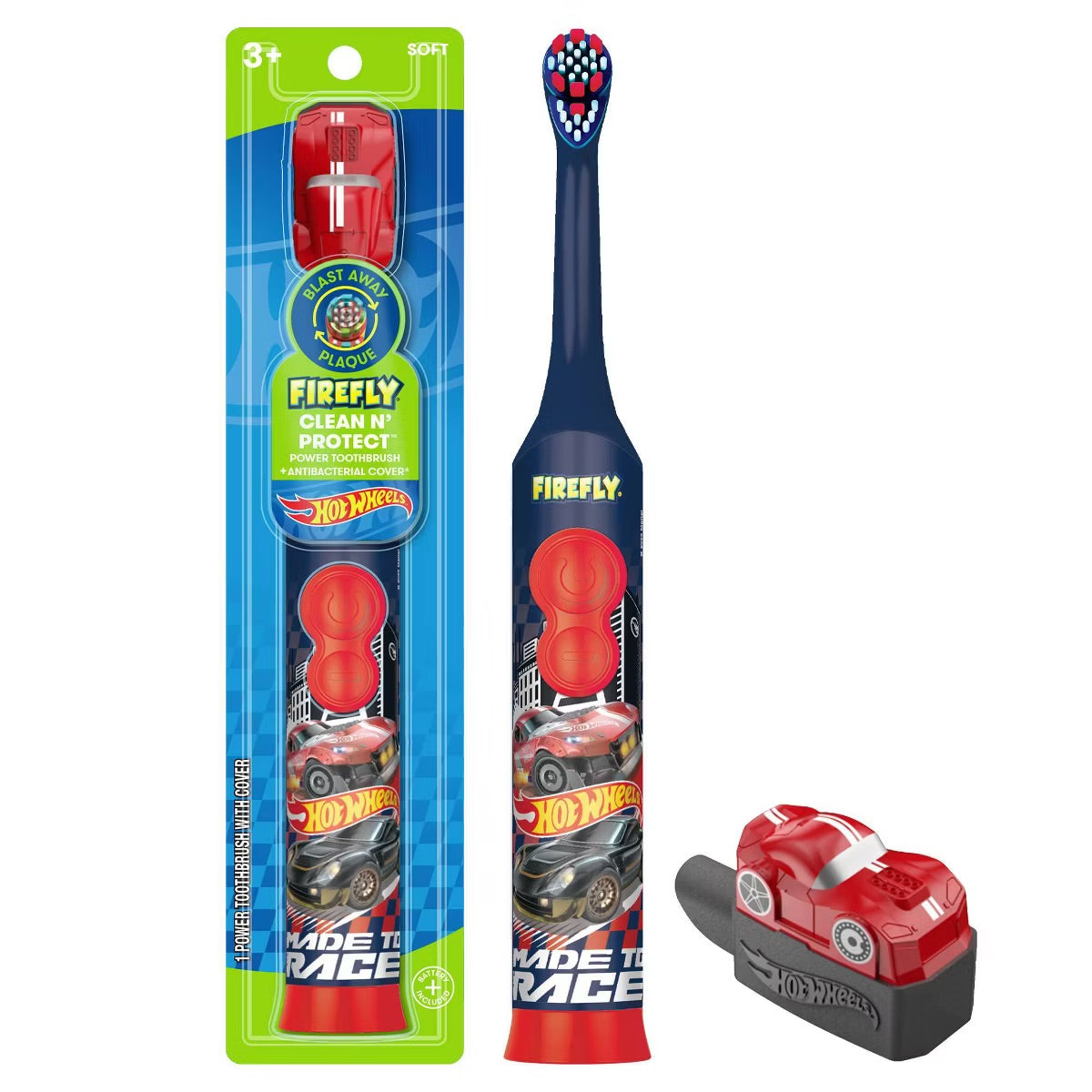 Cepillo de dientes hotwheels
