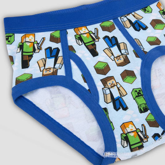 Pack de 5 calzoncillo minecraft