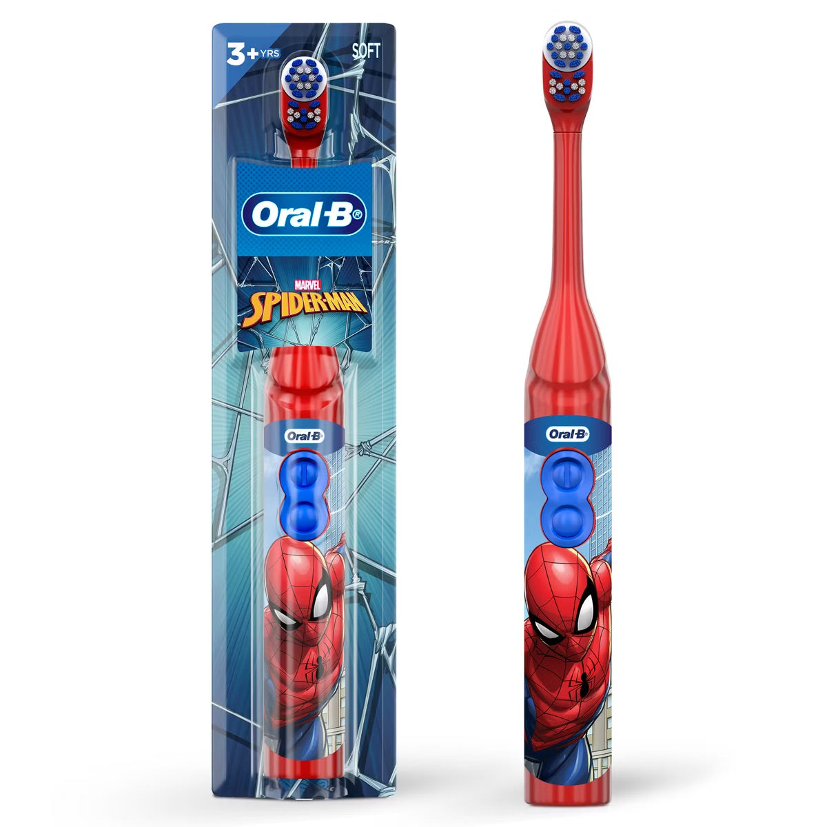 Cepillo de diente spiderman
