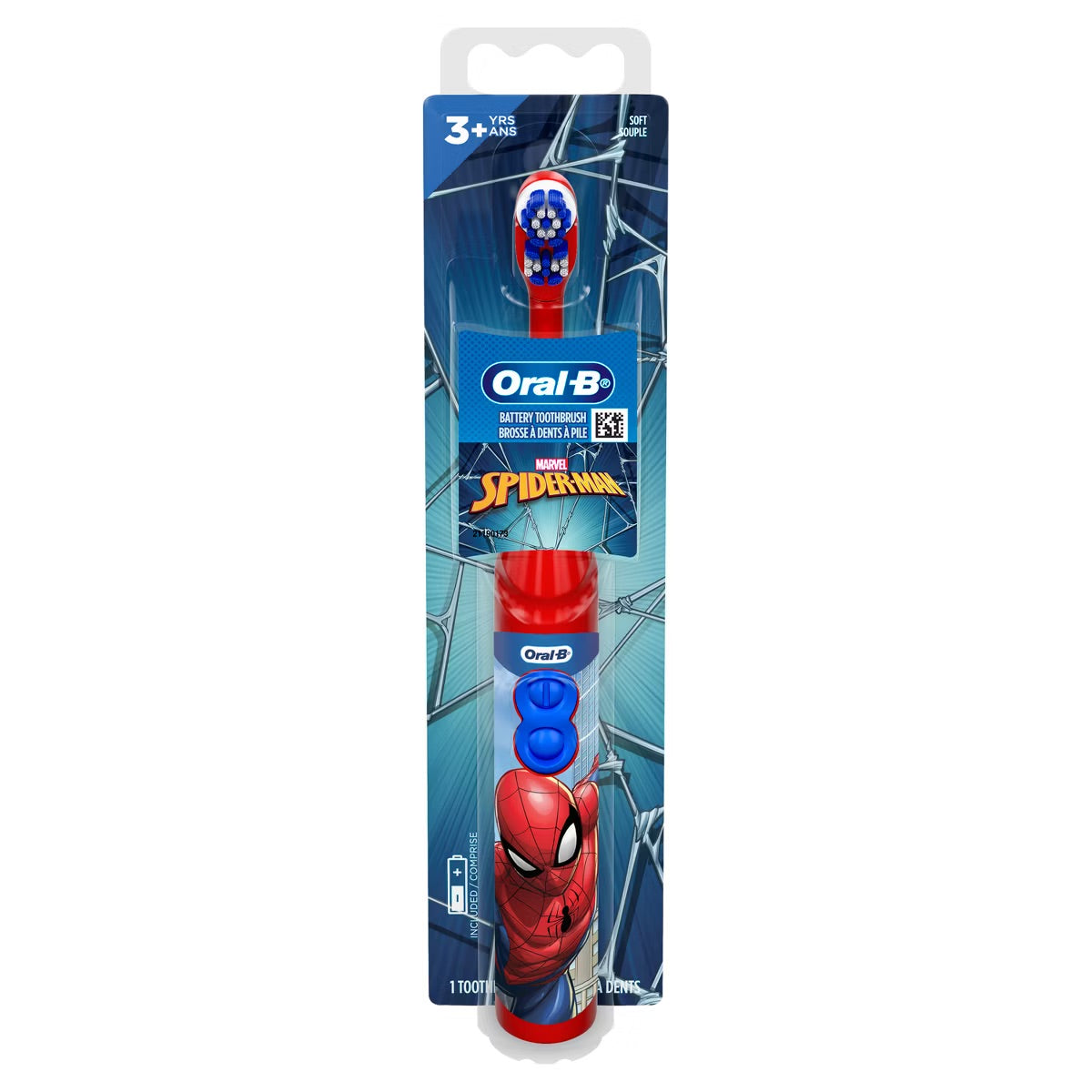 Cepillo de diente spiderman