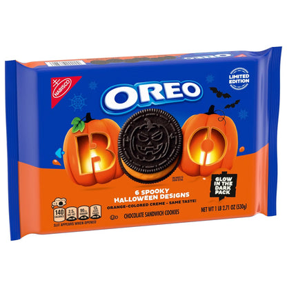 Galleta oreo halloween boo