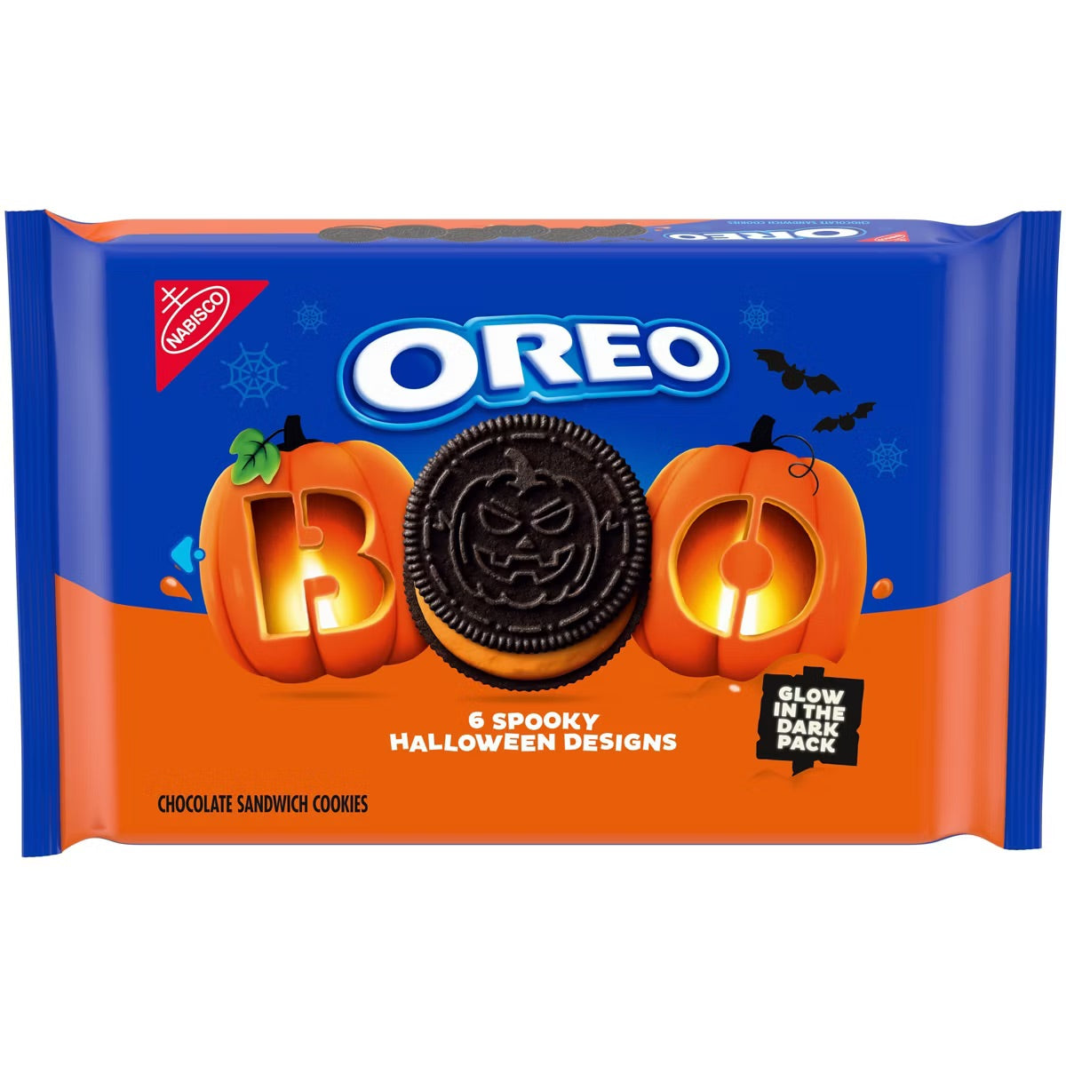 Galleta oreo halloween boo