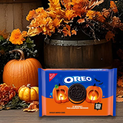 Galleta oreo halloween boo