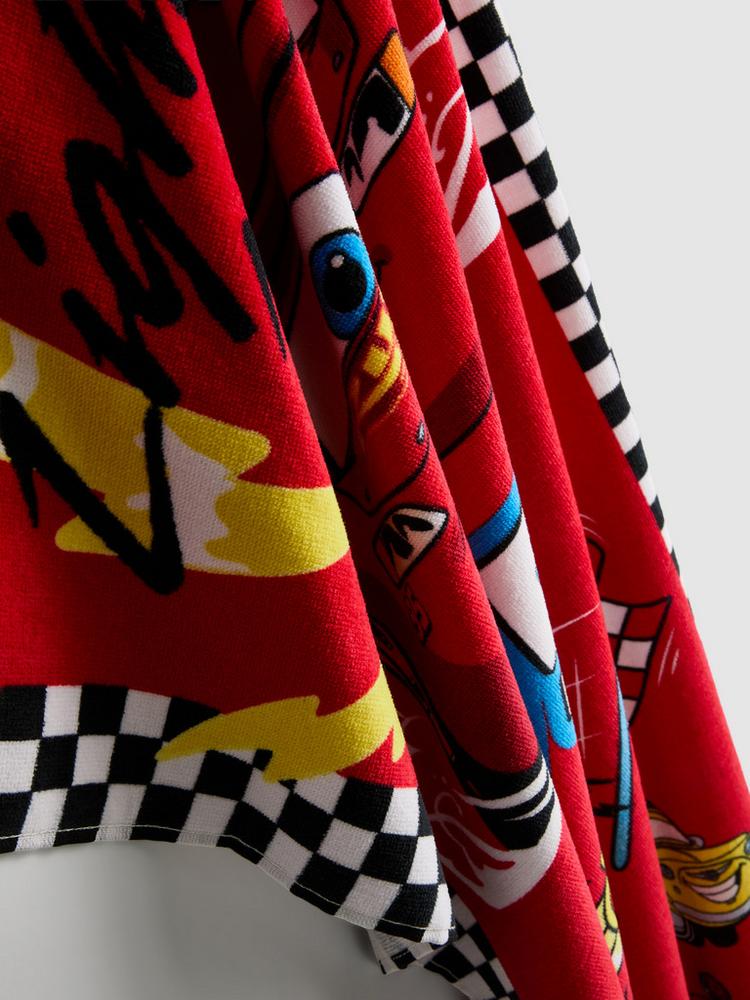 Toalla de Rayo McQueen de Cars de Disney