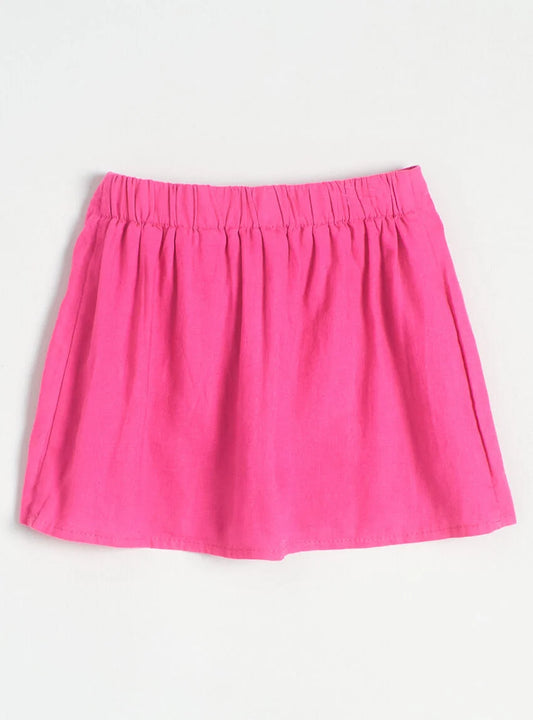Short falda lino