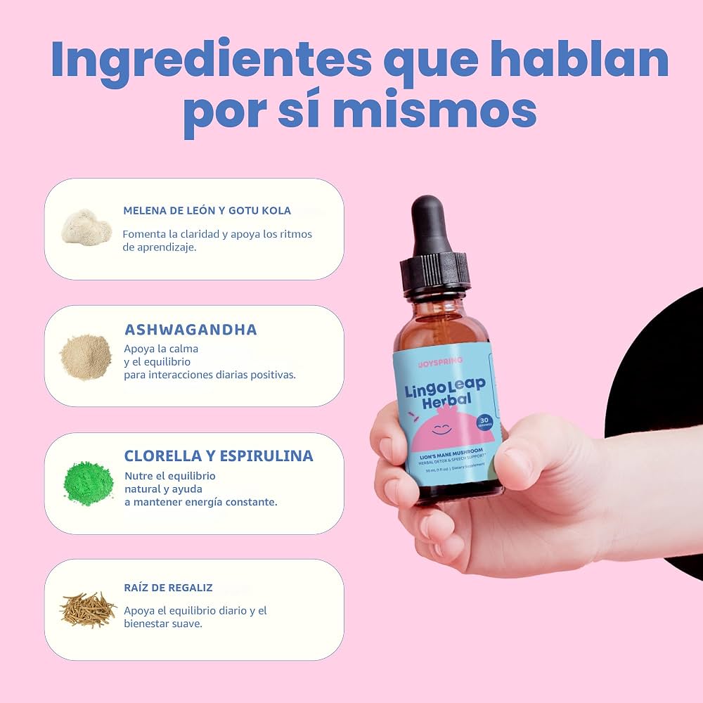 Lingo leap Herbal apoyo al habla