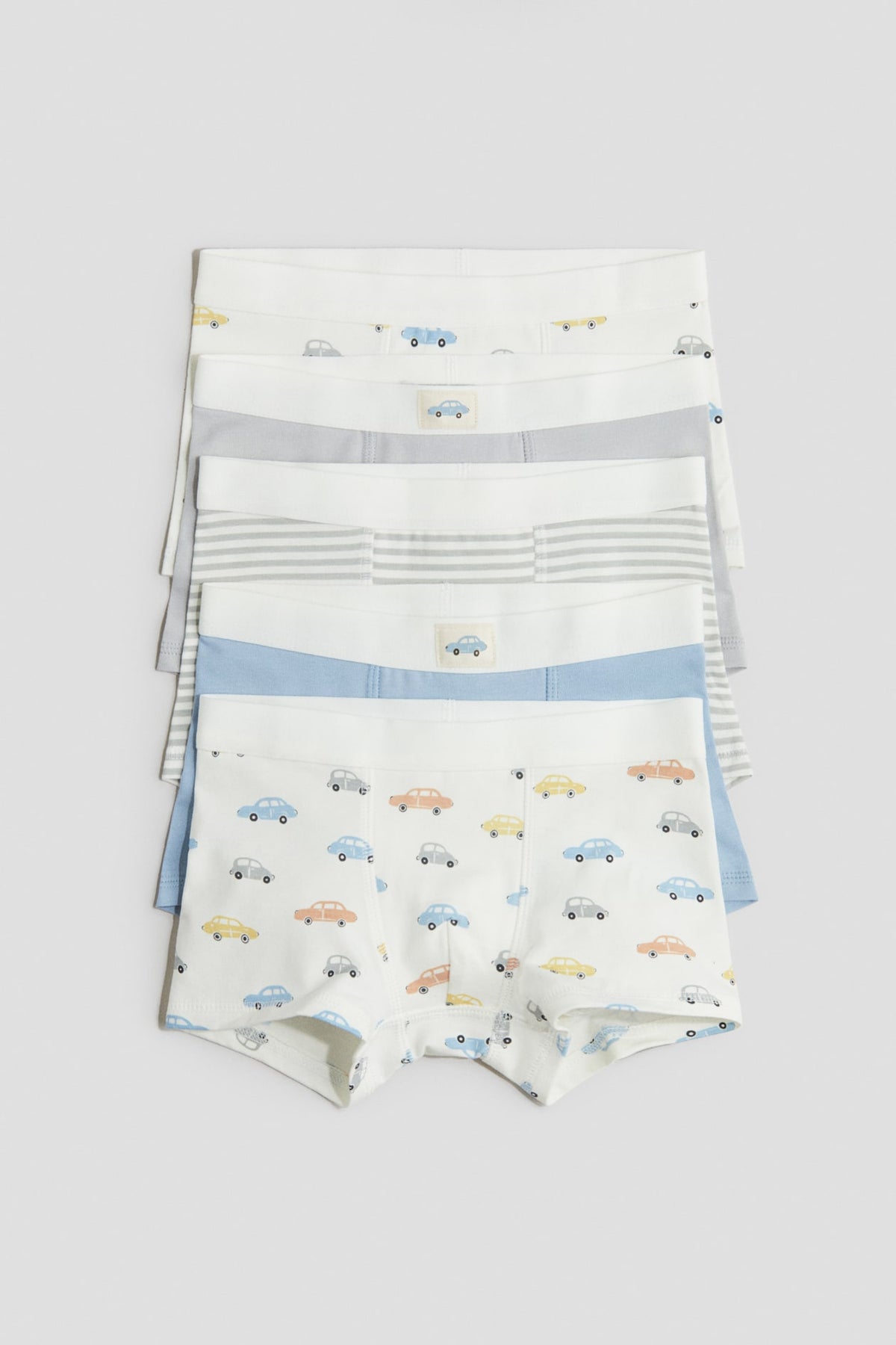 Pack de 5 boxers Autos