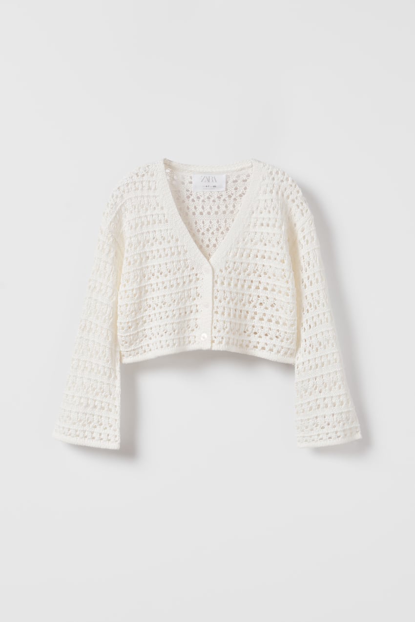 Cardigan punto desguajado