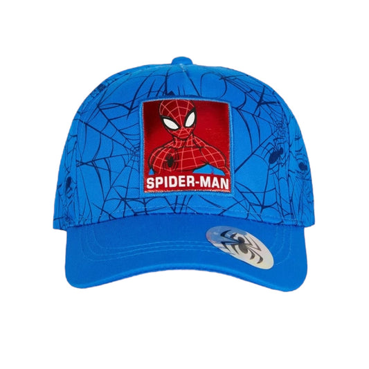 Gorra spiderman azul