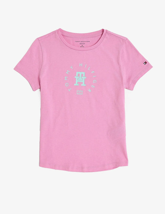 Polera rosada tommy