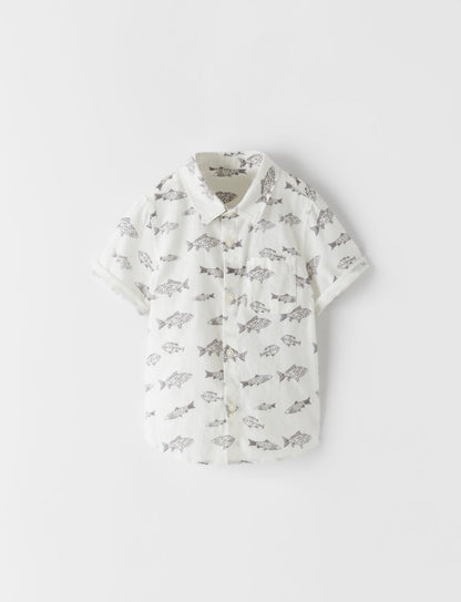 Camisa peces zara
