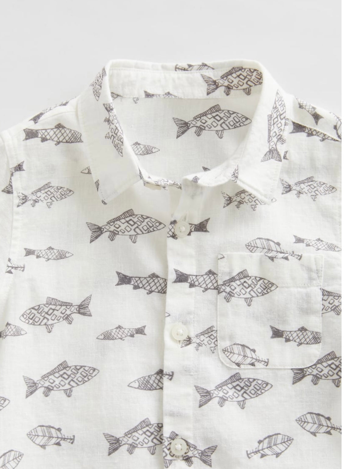 Camisa peces zara