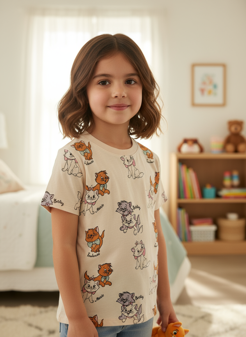 Polera aristocats personajes