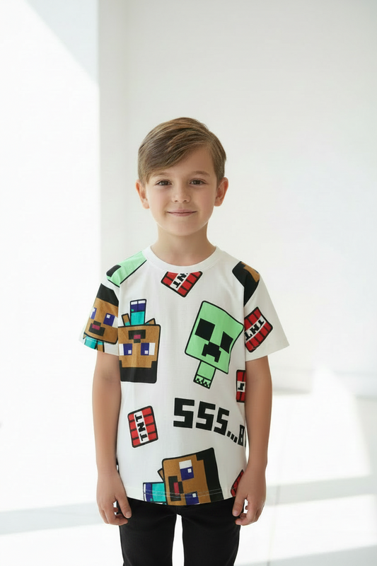 Polera minecraft