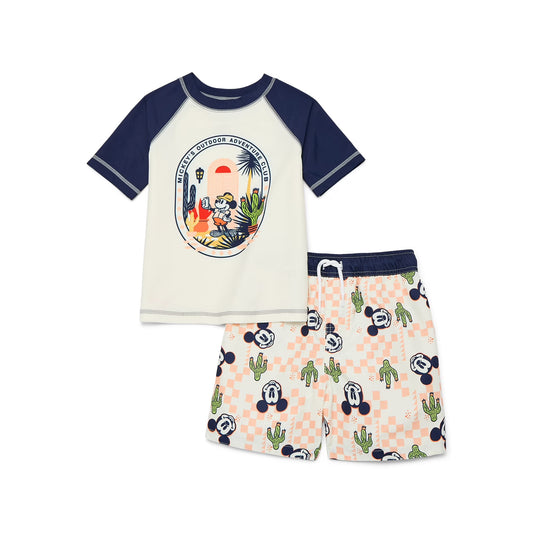 Conjunto piscina mickey mouse