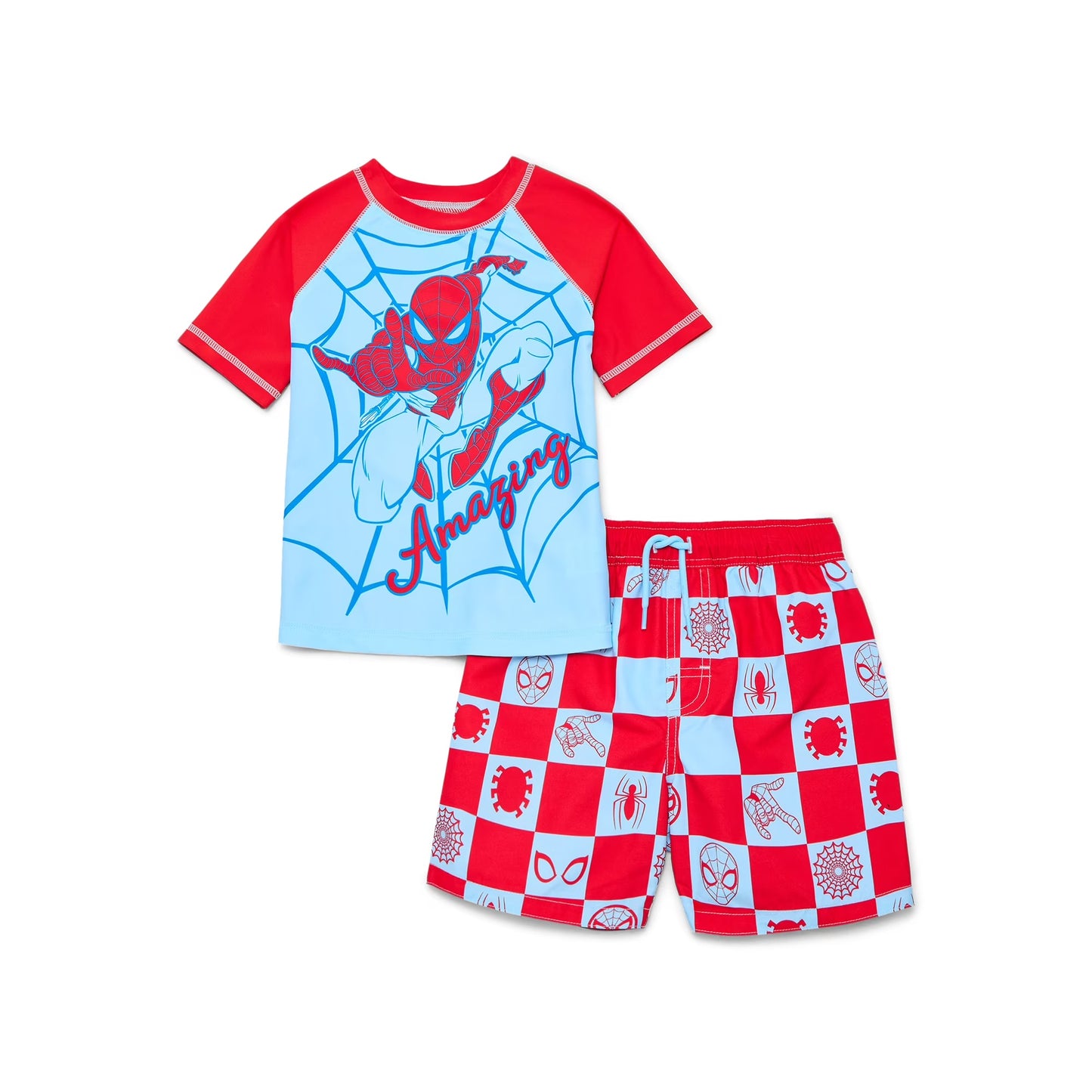 Conjunto piscina spiderman