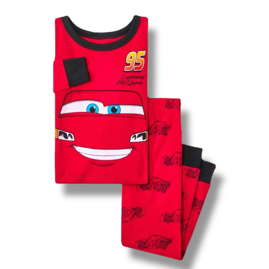 PIjama roja cars