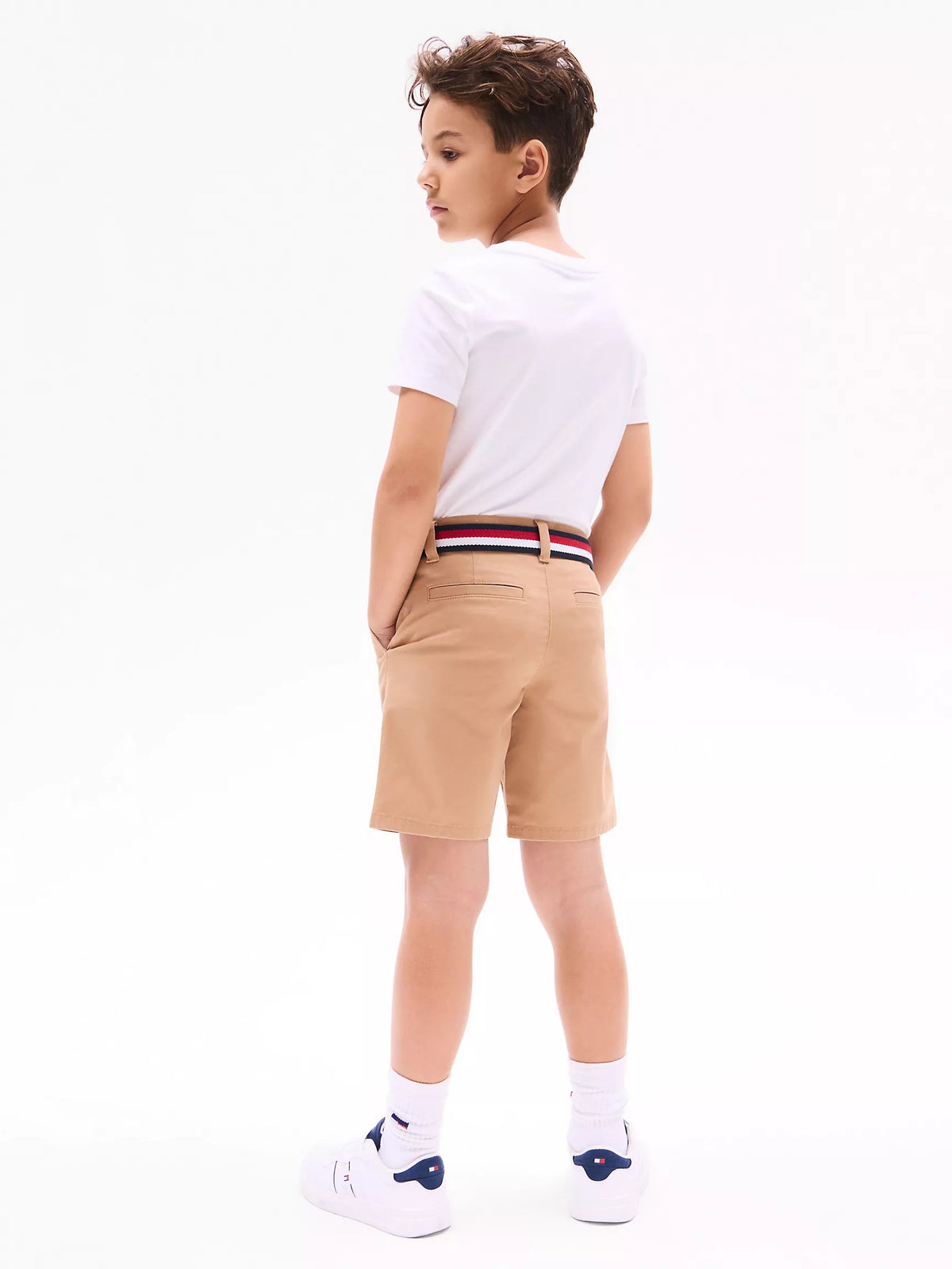Short con cinturon tommy