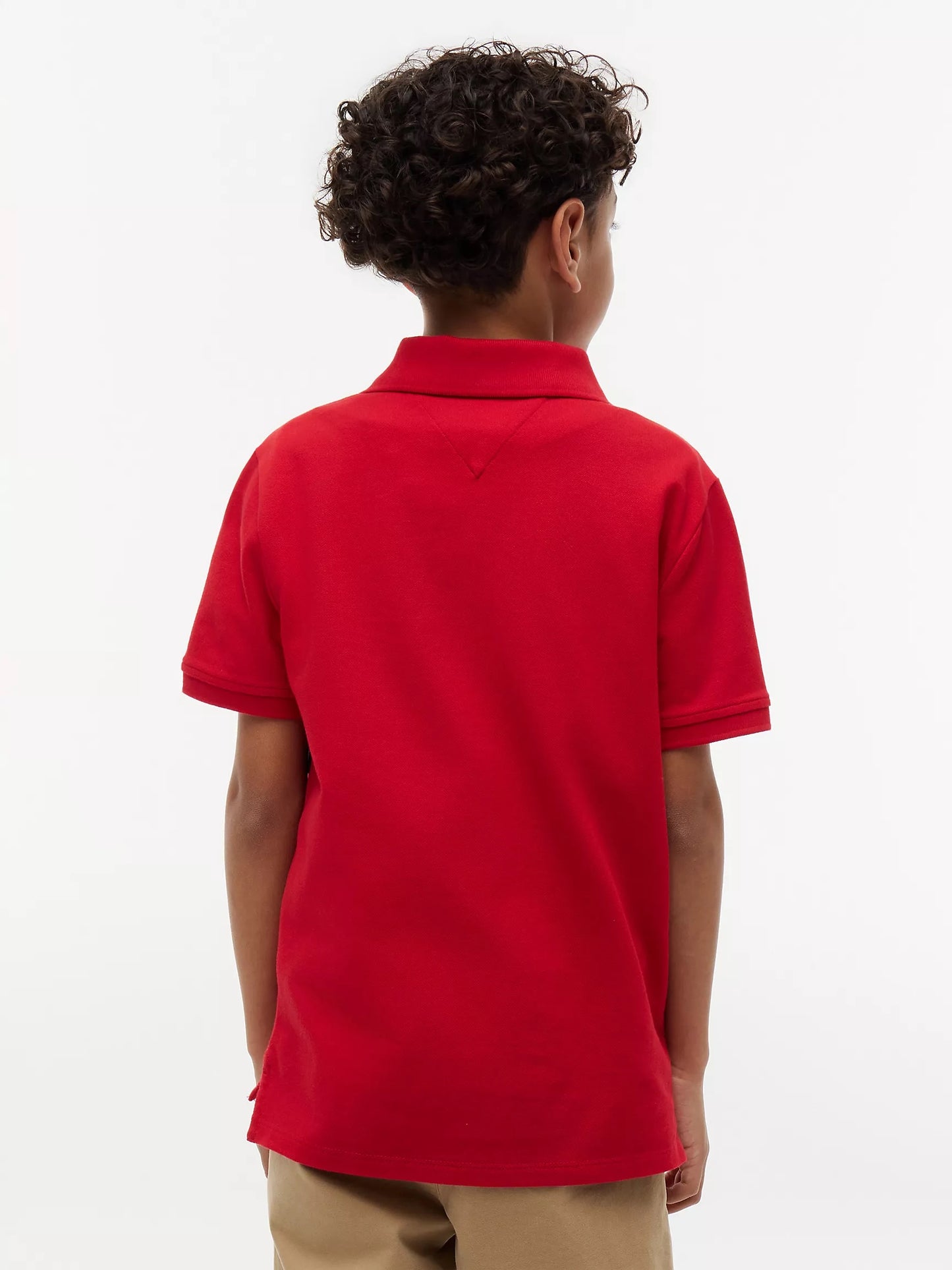 Polera con cuello colorblock