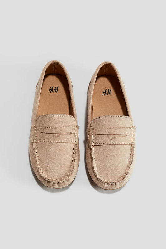 Mocacines beige claro