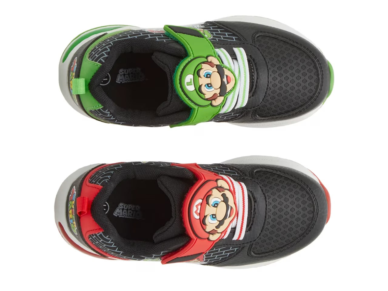 Zapatos super mario con luces