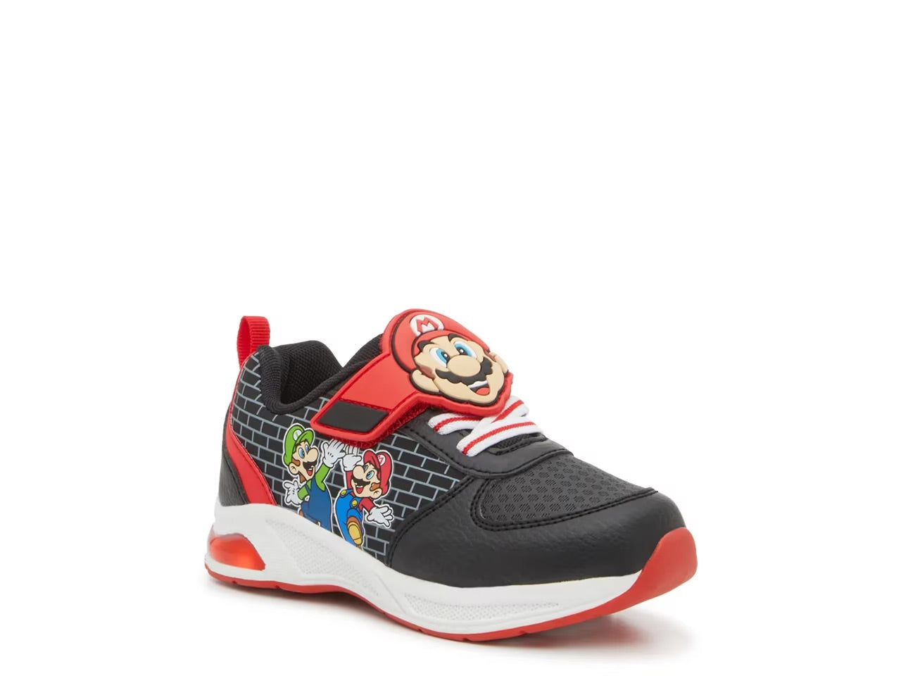 Zapatos super mario con luces