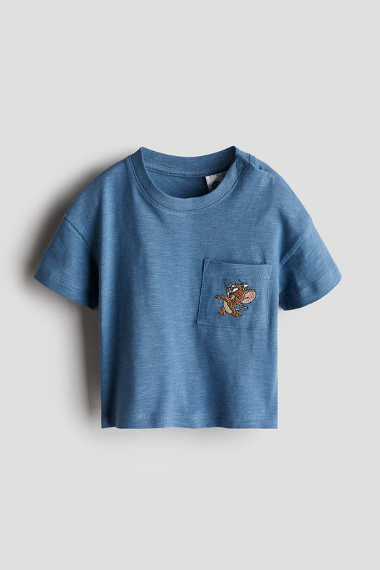 Polera bolsillo tom & yerry