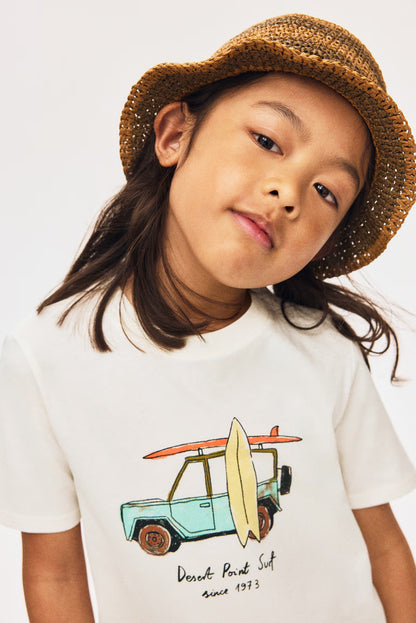 Polera tabla de surf