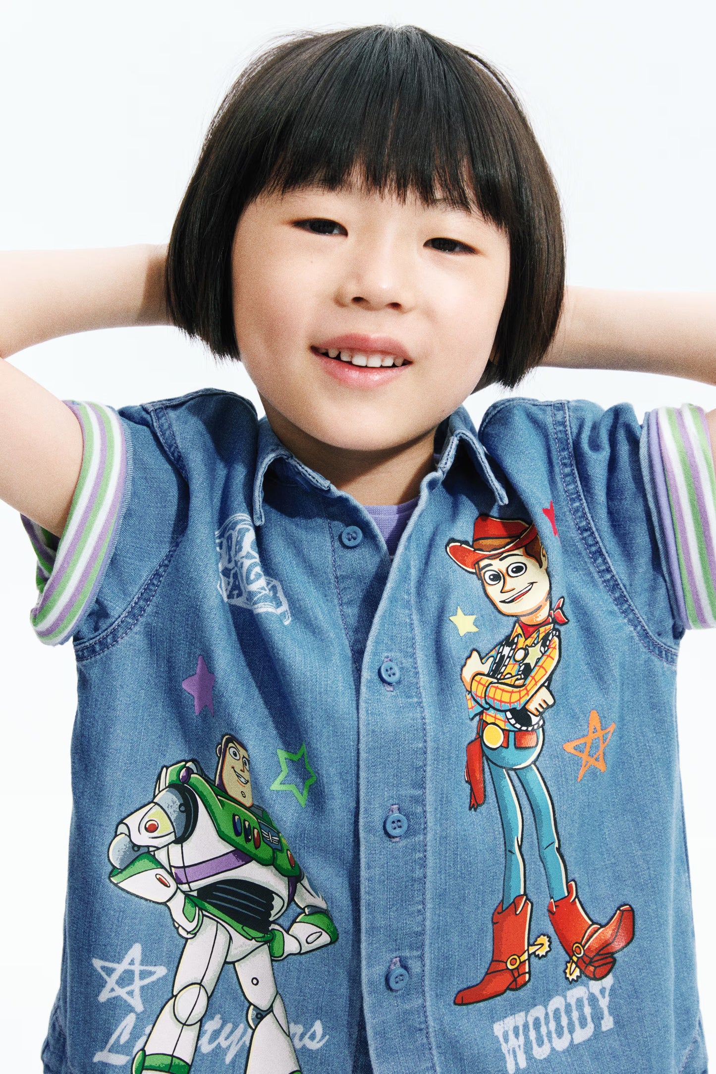Camisa jean toy story