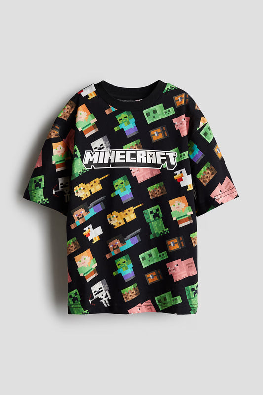 Polera minecraft