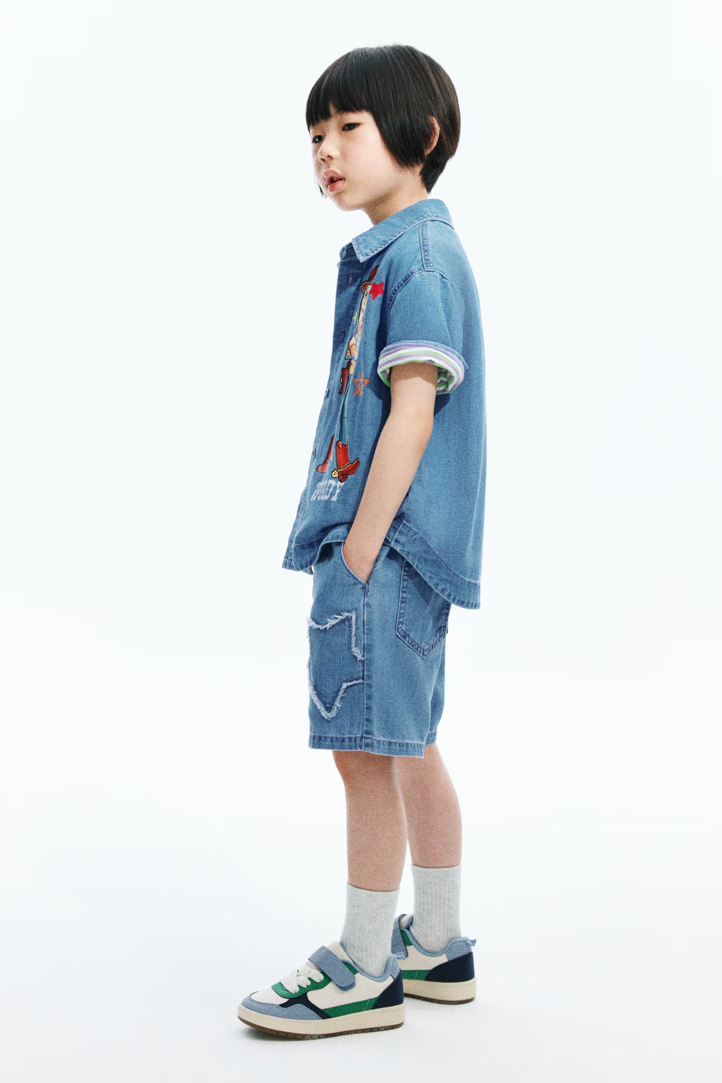 Camisa jean toy story