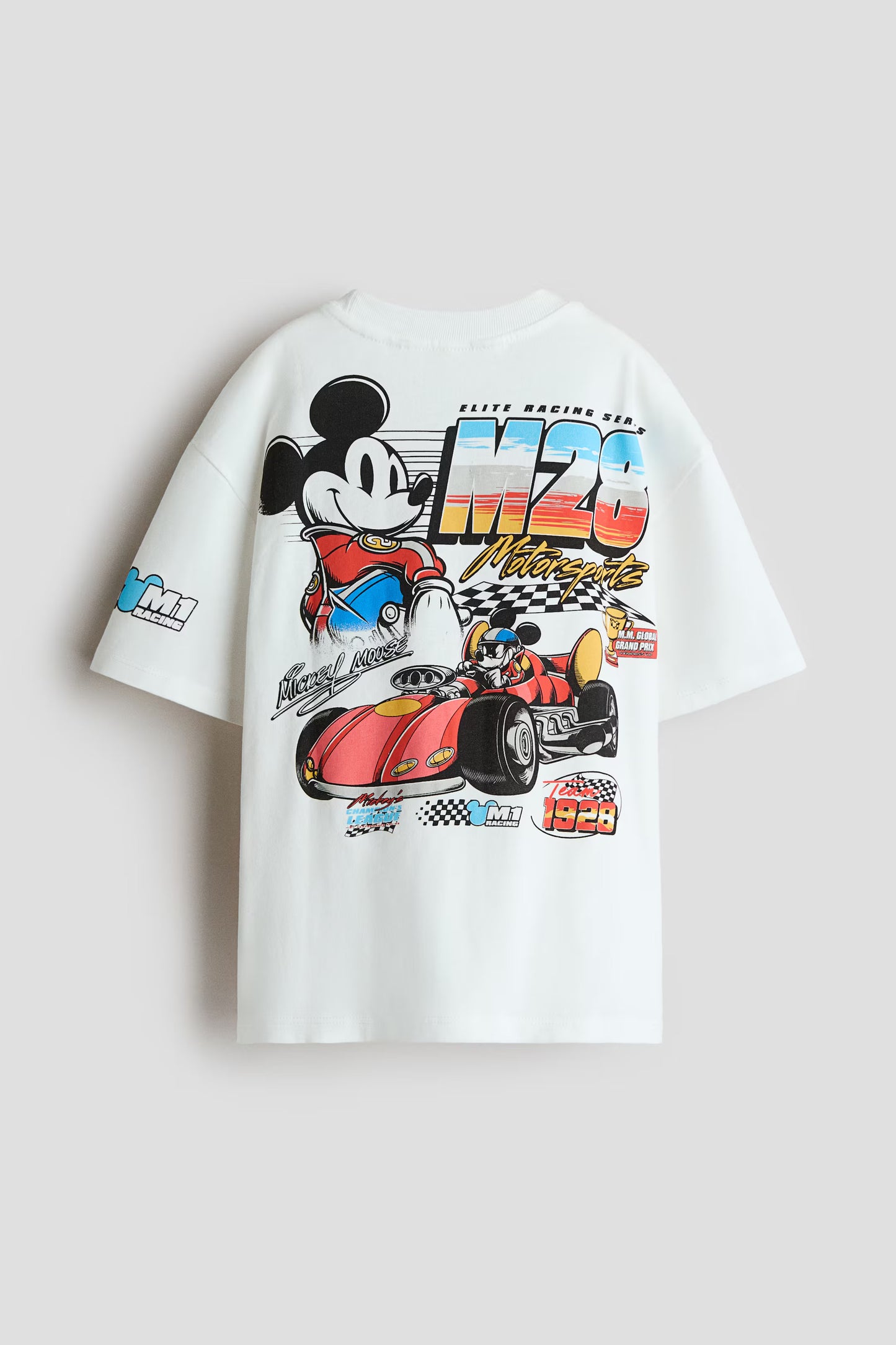 Polera mickey mouse racing