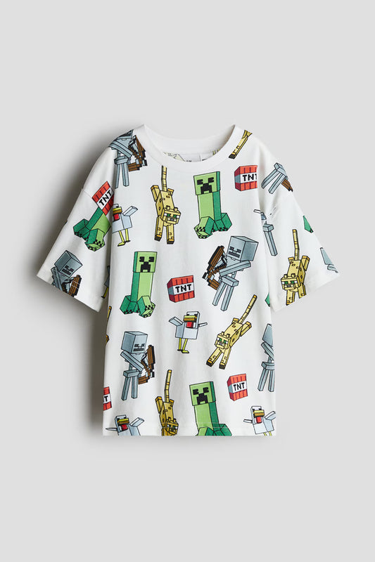 Polera minecraft
