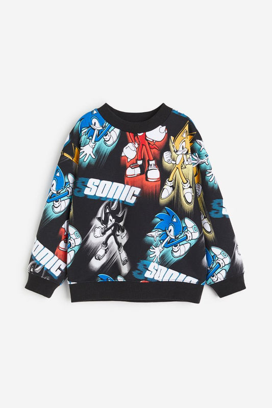 Sudadera oversize sonic