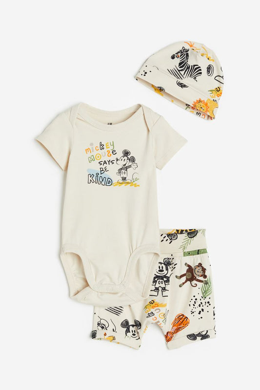 Conjunto mickey 3 piezas