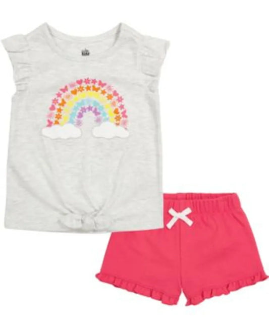 Conjunto niña arcoiris