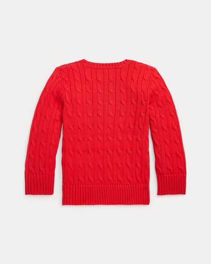Sueter de algodon rojo