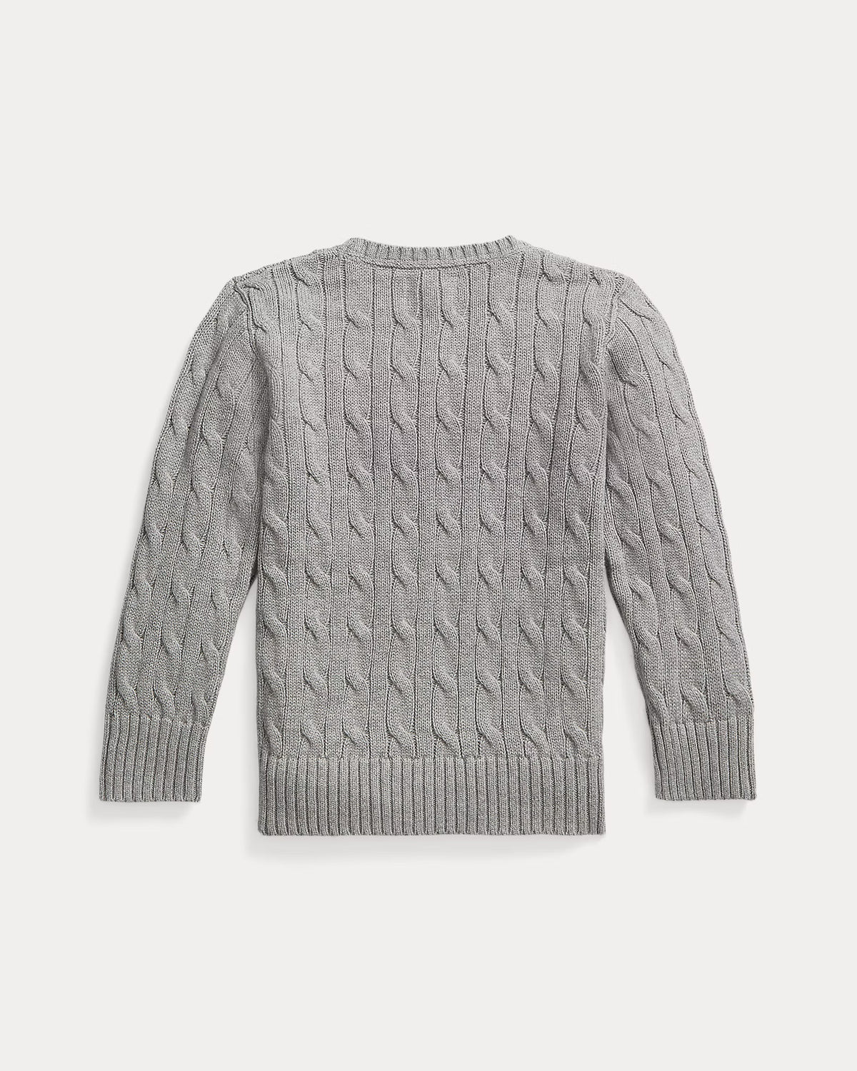 Sueter de algodon gris