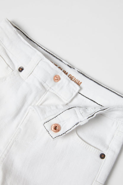 Jean slim fit blanco